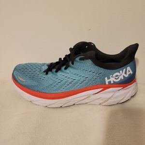 Men's athletic shoes, Hoka brand, size 13 very little wear, in good shape